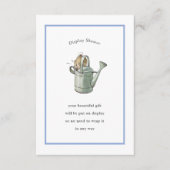 Peter Rabbit Blue  Display Douche Informatiekaartje (Voorkant)