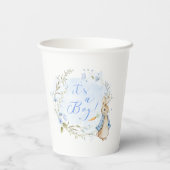 Peter Rabbit Blue Het is een jongen papieren beker (Achterkant)