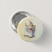 Peter Rabbit (boek) Ronde Button 3,2 Cm (Voorkant /achterkant)