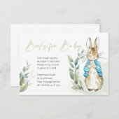 Peter Rabbit Books for Baby Book Kaart (Voorkant / Achterkant)