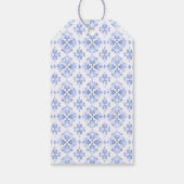 Peter Rabbit Boy Baby shower Bedankt Gift Label Cadeaulabel (Achterkant)