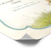  Peter Rabbit Boy Baby shower Favors Poster (Hoek)