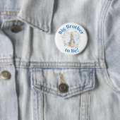 Peter Rabbit Boy "Big Brother-to-Be" Button (In situ)