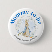 Peter Rabbit Boy "Mama to Be" Button (Voorkant)