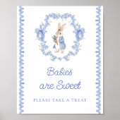Peter Rabbit Bunny Baby's zijn zoet Neem een trakt Poster (Voorkant)