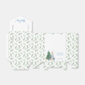 Peter Rabbit Christmas Baby shower Dank u Bedankdoosjes (Uitgevouwen)