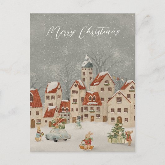 Peter Rabbit Christmas Briefkaart (Voorkant)