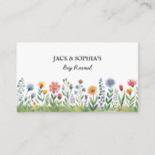 Peter Rabbit Diaper and Wipes Raffle Guessing Game Informatiekaartje (Achterkant)