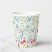 Peter Rabbit | Doorverwezen Waterverf patroon Papieren Bekers (Rechts)