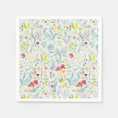 Peter Rabbit | Doorverwezen Waterverf patroon Servet (Voorkant)