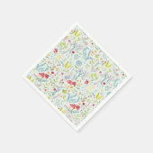 Peter Rabbit | Doorverwezen Waterverf patroon Servet (Hoek)