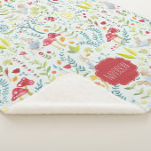 Peter Rabbit | Doorverwezen Waterverf patroon Sherpa Deken (3/4)