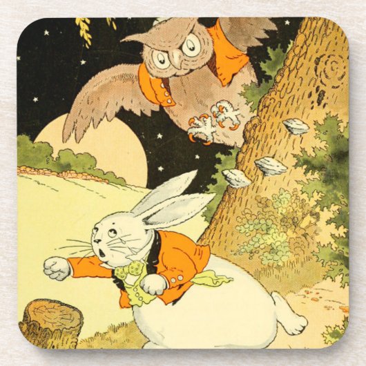 Peter Rabbit Drank Coaster Bier Onderzetter (Voorkant)