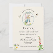 Peter Rabbit Easter brunch Uitnodiging (Voorkant)