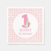 Peter Rabbit | Eerste verjaardag Servet (Voorkant)