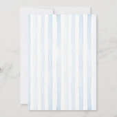 Peter Rabbit Eerste Verjaardag Uitnodiging (Achterkant)