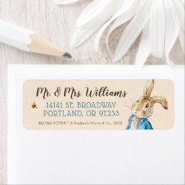 Peter Rabbit | Eerste verjaardag van de baby Etiket