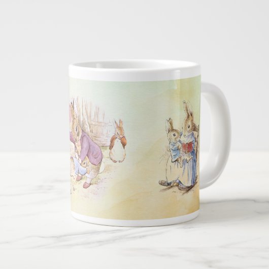 Peter Rabbit en Beniamin Bunny Grote Koffiekop (Voorkant rechts)