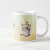Peter Rabbit en Beniamin Bunny Grote Koffiekop (Rechts)