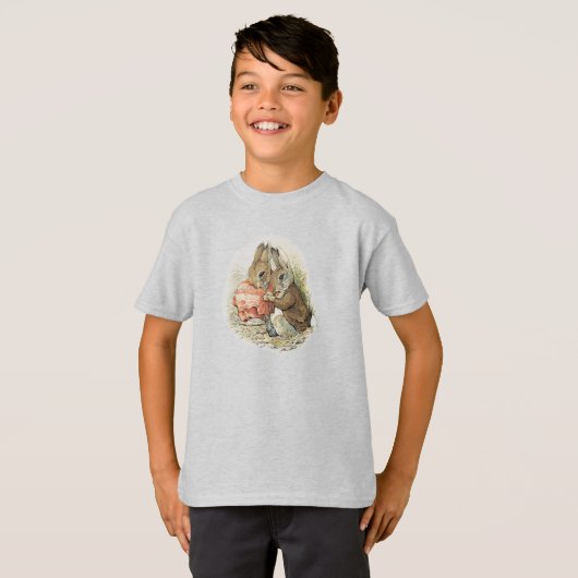 Peter Rabbit en Benjamin Bunny T-Shirt (Voorkant volledig)