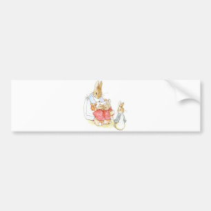 Peter Rabbit en zijn zusters (door Beatrix Potter) Bumpersticker