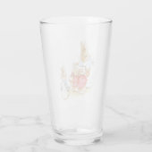 Peter Rabbit en zijn zusters (door Beatrix Potter) Glas (Achterkant)