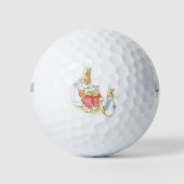 Peter Rabbit en zijn zusters (door Beatrix Potter) Golfballen (Voorkant)