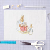 Peter Rabbit en zijn zusters (door Beatrix Potter) Tissuepapier (Craft)