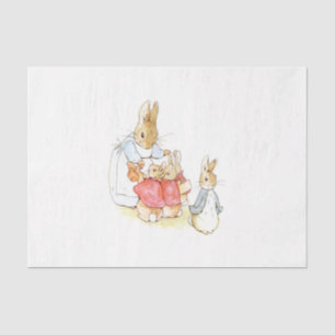 Peter Rabbit en zijn zusters (door Beatrix Potter) Tissuepapier