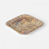 Peter Rabbit (familie) Papieren Borden Papieren Bordje (Gebogen)