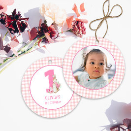 Peter Rabbit First Birthday Keramisch Ornament