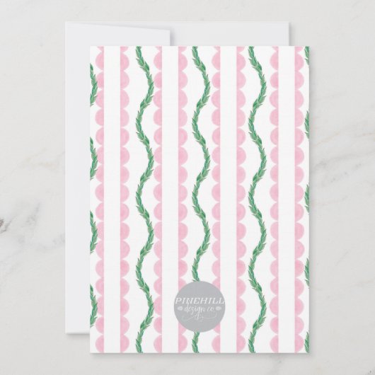 Peter Rabbit First Birthday Party Invitation Kaart (Achterkant)