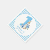 Peter Rabbit First Birthday Servet (Hoek)