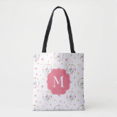 Peter Rabbit | Floral Wreath Pattern Tote Bag (Voorkant)