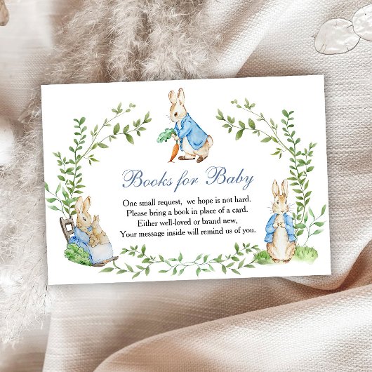 Peter Rabbit Garden Boeken voor Baby RSVP Kaartje