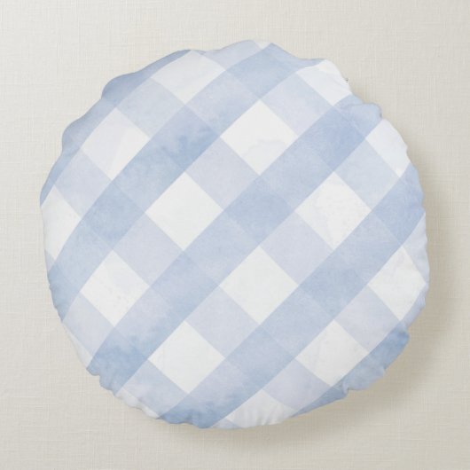 Peter Rabbit Geïnspireerd Ontwerp Ronde Kussen (Achterkant)