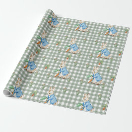Peter Rabbit-geïnspireerde verpakkingspapier Water Cadeaupapier
