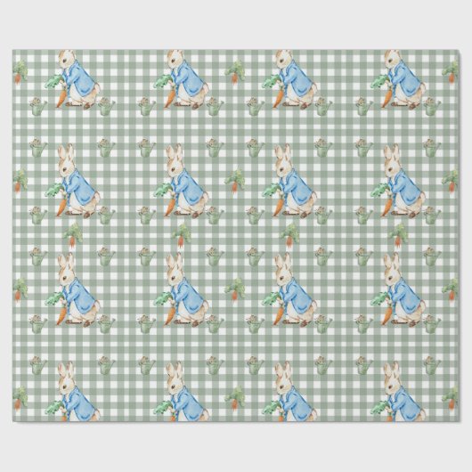 Peter Rabbit-geïnspireerde verpakkingspapier Water Cadeaupapier (Vlak)