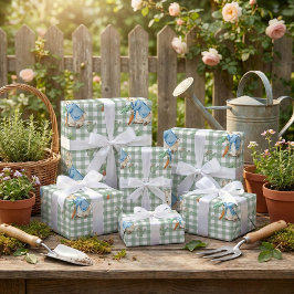 Peter Rabbit-geïnspireerde verpakkingspapier Water Cadeaupapier