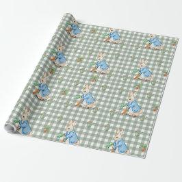 Peter Rabbit-geïnspireerde verpakkingspapier Water Cadeaupapier