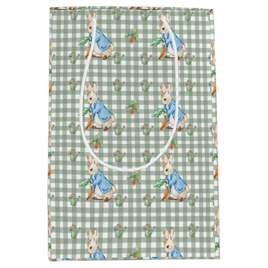 Peter Rabbit-geïnspireerde verpakkingspapier Water Medium Cadeauzakje (Voorkant)