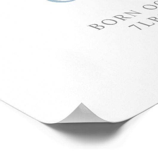 Peter Rabbit | Gepersonaliseerde brief G Poster (Hoek)