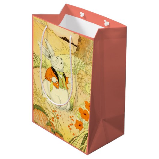 Peter Rabbit Gift Bag Medium Cadeauzakje (Achterkant Gekanteld)