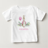 Peter Rabbit Girl Baby T-Shirt (Voorkant)