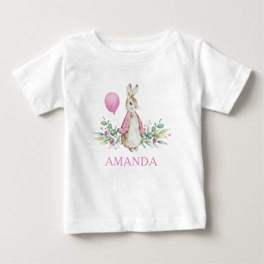 Peter Rabbit Girl Baby T-Shirt (Voorkant)