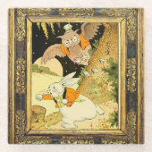 Peter Rabbit Glass Onderzetter Glazen Onderzetter (Voorkant)