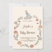 Peter Rabbit herfst herfst Uitnodiging (Voorkant)