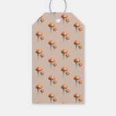 Peter rabbit herfst thema baby shower gunst cadeaulabel (Achterkant)