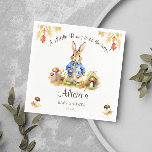 Peter rabbit herfst thema baby shower servies servet