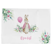 Peter Rabbit Het is een meisje Groot Cadeauzakje (Achterkant)
